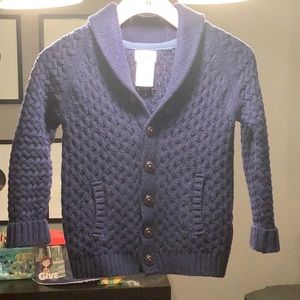 Textured Cardigan Sweater